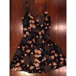 bebe x NEVEN floral dress size 2